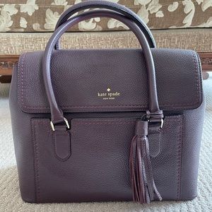 Brand new burgundy Kata Spade purse